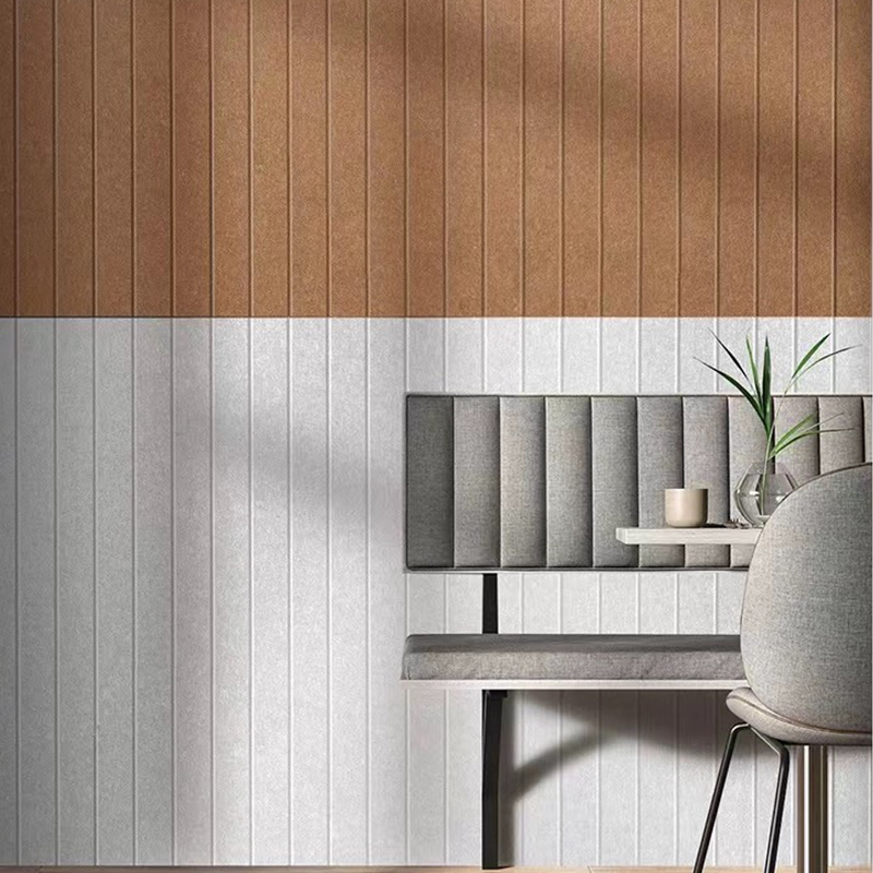 Переработанный ЭКО-материал, 100% ПЭТ-войлок, полиэфирное волокно, акустическая панель, немая огнестойкая настенная акустическая панель, производство листов