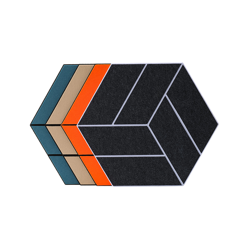 Настраиваемая рифленая звукопоглощающая панель из полиэфирного волокна