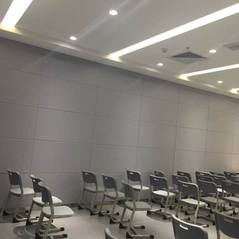 Огнестойкая рифленая звукопоглощающая плита из полиэфирного волокна для акустической обработки кинотеатра/КТВ