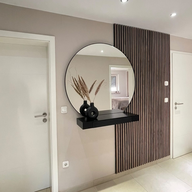 Различные материалы Деревянные планки Офисные украшения Стеновые панели Решетки Звукопоглощающие панели Графический дизайн Проектное решение