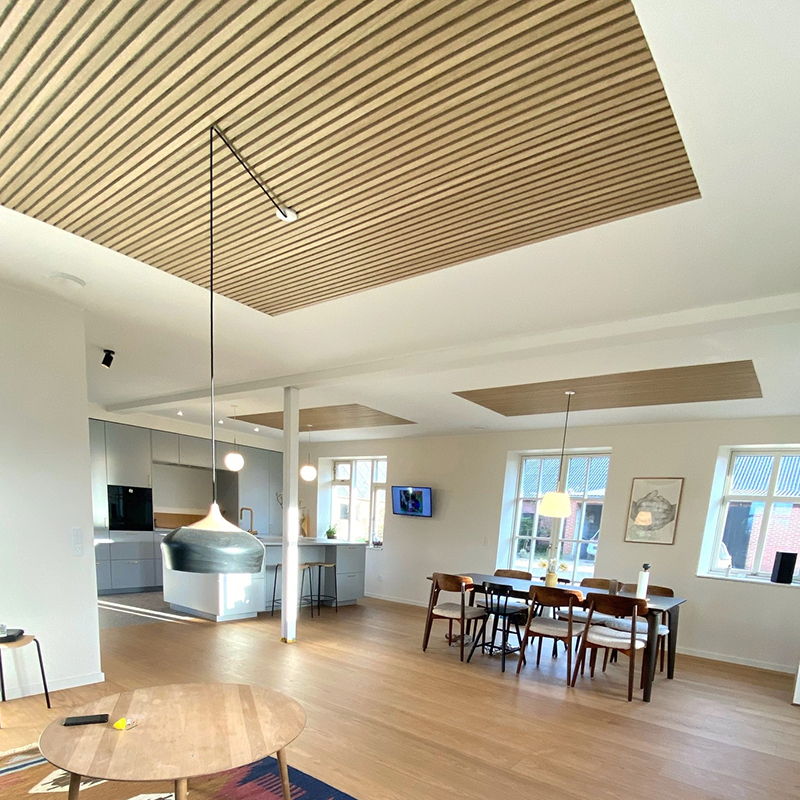 Akupanel Design Деревянные Акустические Стеновые Панели 3D Модель Звукоизоляционные Деревянные Рейки для Дома, Отеля, Школы, Кинотеатра, Больницы