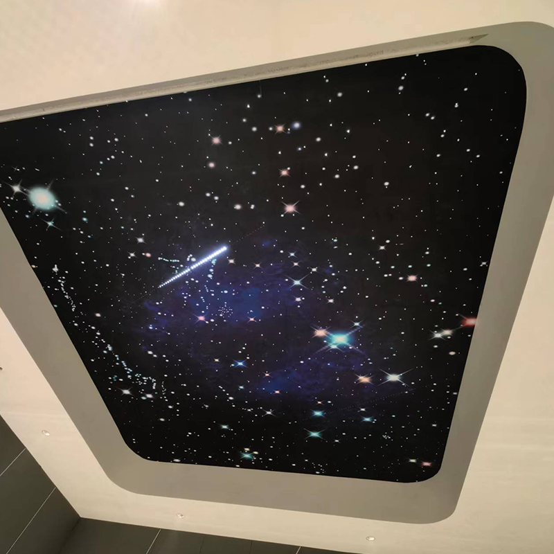 Современный потолочный светильник со звездой для КТВ, аудиовизуальной комнаты, оптическое волокно, декоративный проектор Sky Star, прямой свет Современный потолочный светильник со звездой для КТВ, аудиовизуальной комнаты, оптическое волокно, декоративный проектор Sky Star, прямой свет