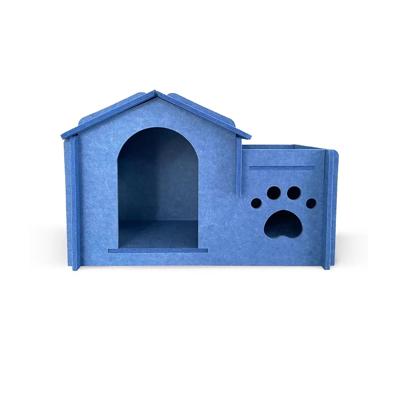 Современная акустическая кровать для кошек для домашних животных поглощает шум и эхо для гостиной или квартиры. Решение для графического дизайна.