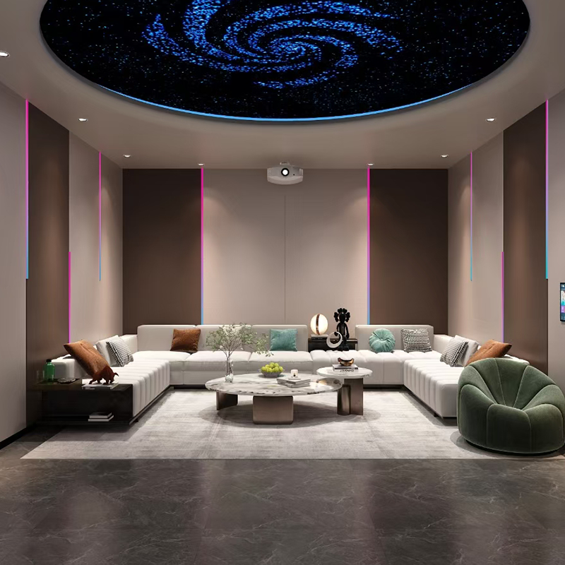 Настраиваемый домашний кинотеатр — современный, звукопоглощающий, прямо с завода для гостиных/спальней