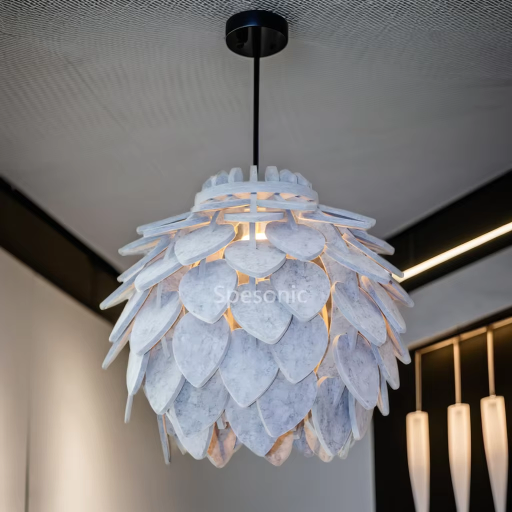 Защита от плесени и влажности, звукопоглощающая панель подвесного типа, подходит для кинотеатров и офисных вестибюлей